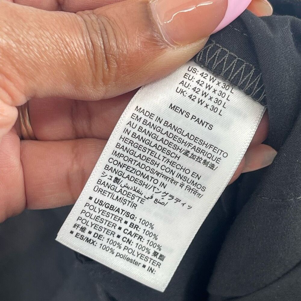 Amazon Essentials Men’s Grey Flat Front Straight … - image 13